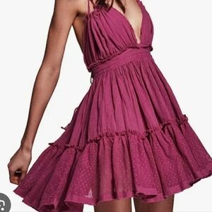 Free Peopl Mini Dress L bohemian